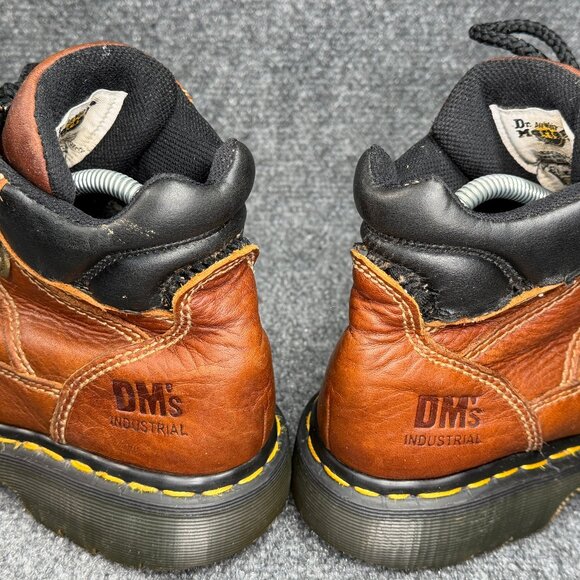 Dr. Martens Teak Safety Boots‎ Made in England  Men\'s 6 Brown Leather Steel Toe main image 11
